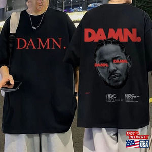 Kendrick Lamar Rapper 2 Sided T-Shirt, Music Tour Unisex T-shirt Gift For Fan